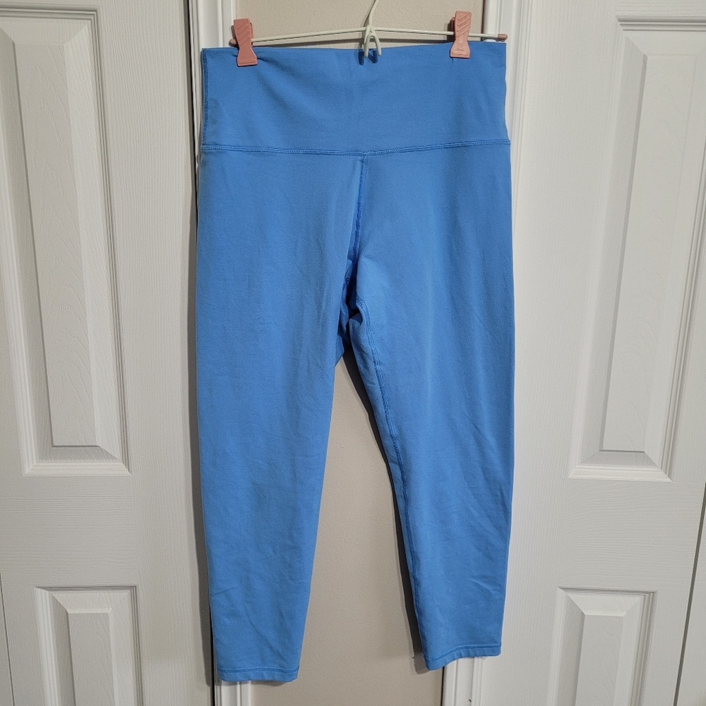 AERIE offline The Hugger Legging Hi Rise Light Blue Size Large